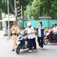 CSGT toàn quốc tăng cường xử lý học sinh vi phạm luật giao thông