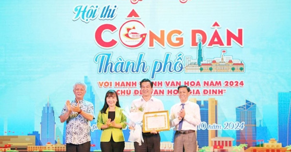 TP Hồ Chí Minh: Chung kết Hội thi “Công dân thành phố với hành trình văn hóa năm 2024”