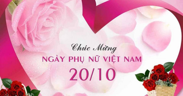 Lời chúc mừng 20/10 tặng vợ, người yêu, bạn gái