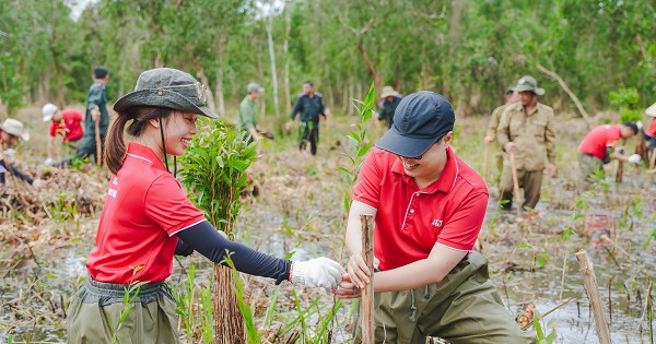 J&T Express chung sức kiến tạo tương lai cùng chương trình “trồng 1 tỷ cây xanh” của Chính Phủ