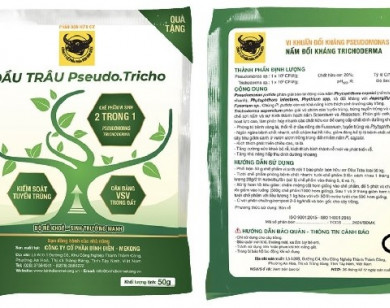 Đặc tính chế phẩm 2 trong 1 kết hợp Pseudomonas & Trichoderma