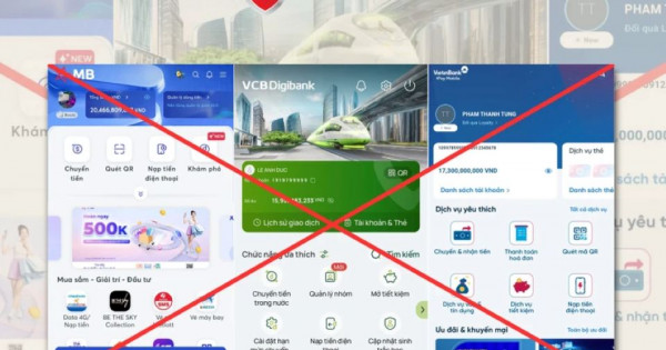Cảnh giác với chiêu thức lừa cài app ngân hàng giả mạo