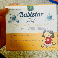 Yêu cầu tạm dừng bán, lưu thông sản phẩm Babistar ZinC