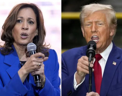 Thăm dò cuối cùng của ông Trump và bà Harris tại các bang chiến trường