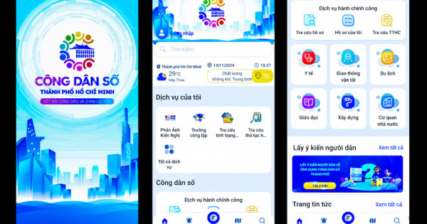 Người dân TP Hồ Chí Minh có thể giao tiếp với chính quyền qua App Công dân số