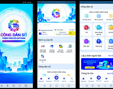 Người dân TP Hồ Chí Minh có thể giao tiếp với chính quyền qua App Công dân số