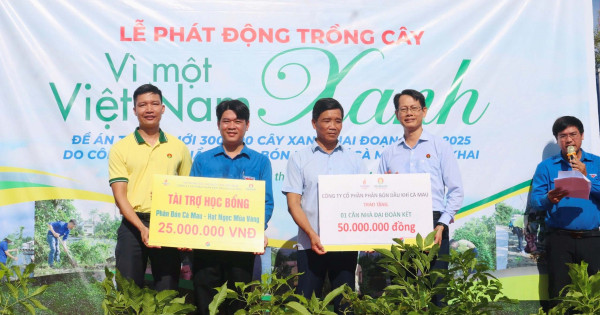 Phân bón Cà Mau - Doanh nghiệp vì cộng đồng với hành trình bền bỉ hướng đến mục tiêu trung hòa carbon