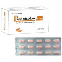 Thu hồi thuốc Prednisolon 5mg do không đạt chất lượng