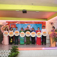 Ngày hội đại đoàn kết toàn dân tộc khu phố 16 -18 phường Đông Hưng Thuận