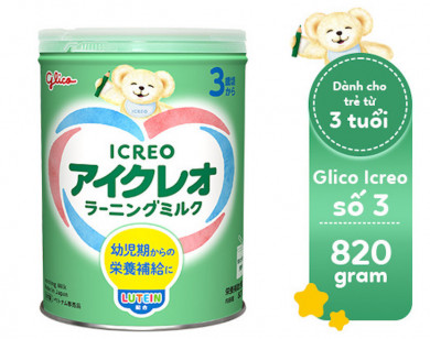 Glico ra mắt sản phẩm bổ sung dinh dưỡng cho trẻ em từ 3 tuổi Glico ICREO Learning Milk