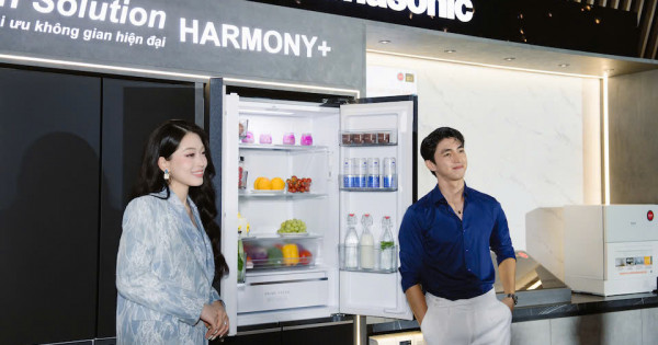 Panasonic giới thiệu tủ lạnh HARMONY+ Edition với thiết kế âm tường Slot-in đột phá