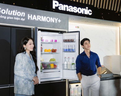 Panasonic giới thiệu tủ lạnh HARMONY+ Edition với thiết kế âm tường Slot-in đột phá