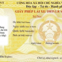 Mẫu giấy phép lái xe mới áp dụng từ ngày 1/1/2025