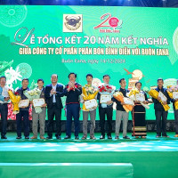 20 năm kết nghĩa giữa Công ty cổ phần Phân bón Bình Điền và Buôn Eana:  Vẹn một chữ tình!