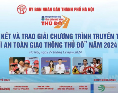 [Live]-Lễ tổng kết Chương trình truyền thông "Vì an toàn giao thông Thủ đô" năm 2024