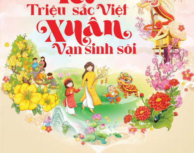 “Tết Triệu Sắc Việt, Xuân Vạn Sinh Sôi” Trên Đường Hoa Home Hanoi Xuan 2024