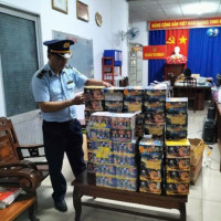 Long An thu giữ 150 kg pháo hoa nổ nhập lậu chuẩn bị đưa ra thị trường tiêu thụ