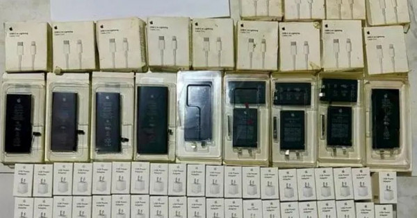 Hà Giang phát hiện 105 sản phẩm giả mạo nhãn hiệu Apple