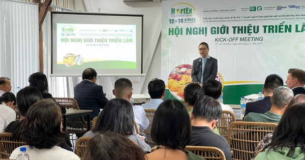 HortEx Vietnam 2025: Cầu nối xúc tiến thương mại cho ngành Rau quả