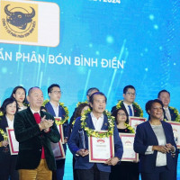 Phân bón Bình Điền tiếp tục đạt danh hiệu “Top 50 Doanh nghiệp xuất sắc nhất Việt Nam năm 2024”