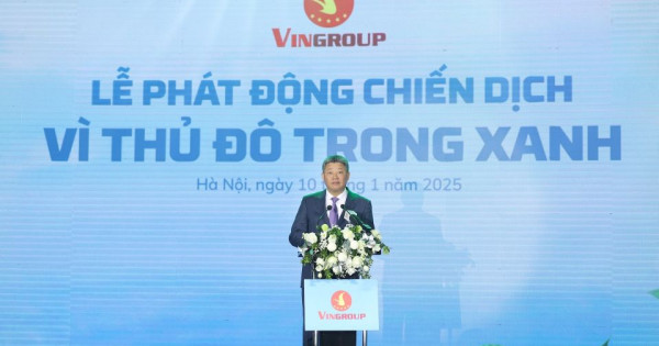 Vingroup phát động chiến dịch “Vì Thủ đô trong xanh” - kêu gọi người dân chung tay giảm phát thải