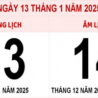 Lịch âm 13/1 chính xác nhất, lịch vạn niên ngày 13/1/2025: Việc nên và không nên làm?