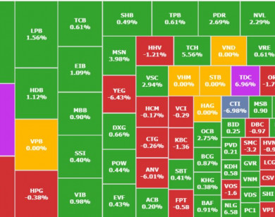 Chứng khoán 24/1: Phiên giao dịch cuối năm Giáp Thìn phân hóa mạnh, thị trường tăng gần 5 điểm