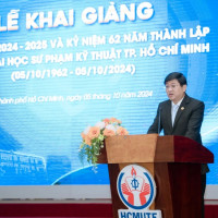 PGS.TS. Lê Hiếu Giang làm Hiệu trưởng Trường Đại học Sư phạm Kỹ thuật TP Hồ Chí Minh