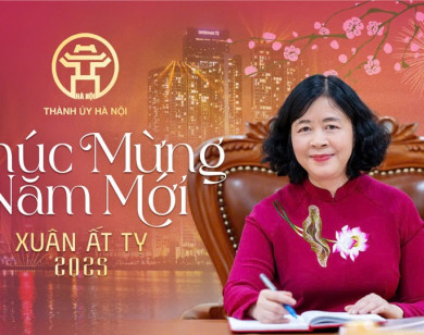 Thư chúc Tết Xuân Ất Tỵ năm 2025 của đồng chí Bùi Thị Minh Hoài, Ủy viên Bộ Chính trị, Bí thư Thành ủy Hà Nội, Trưởng Đoàn đại biểu Quốc hội Thành phố Hà Nội