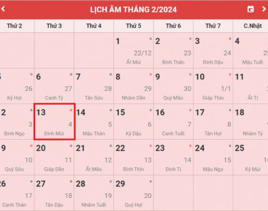 Lịch âm 13/2 chính xác nhất, lịch vạn niên ngày 13/2/2025: Việc nên và không nên làm?