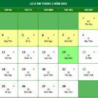 Lịch âm 22/2 chính xác nhất, lịch vạn niên ngày 22/2/2025: Việc nên và không nên làm?