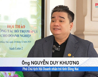 Luật gia Nguyễn Duy Khương: Điểm tựa pháp lý cho doanh nghiệp trẻ và người yếu thế