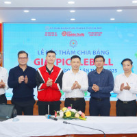 Bốc thăm chia bảng Giải "Pickleball Báo Kinh tế & Đô thị lần thứ I-2025"