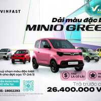 Bài toán siêu lời “không có lần 2” cho tài xế: Trả trước hơn 26 triệu có ngay Minio Green