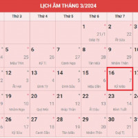 Lịch âm 16/3 chính xác nhất, lịch vạn niên ngày 16/3/2025: Việc nên và không nên làm?