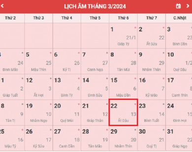 Lịch âm 22/3 chính xác nhất, lịch vạn niên ngày 22/3/2025: Việc nên và không nên làm?