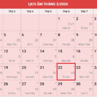 Lịch âm 22/3 chính xác nhất, lịch vạn niên ngày 22/3/2025: Việc nên và không nên làm?