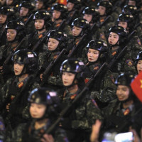 Mãn nhãn với màn trình diễn tổng hợp luyện diễu binh, diễu hành lần 2