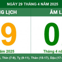 Lịch âm 29/4 chính xác nhất, lịch vạn niên ngày 29/4/2025: Việc nên và không nên làm?