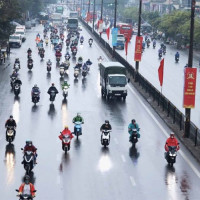 Thời tiết ngày 3/5/2025: Bắc Bộ ngày nắng, chiều có mưa rào và dông