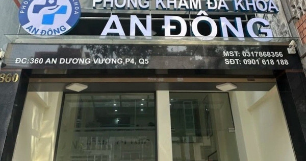 Phạt và đình chỉ hoạt động Phòng khám đa khoa An Đông