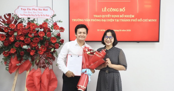 Tạp chí Phụ nữ Mới tái hoạt động Văn phòng đại diện tại TP Hồ Chí Minh