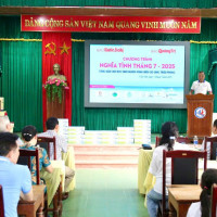 Báo Kinh tế & Đô thị - Báo Quảng Trị tổ chức chương trình “Nghĩa tình Tháng 7”