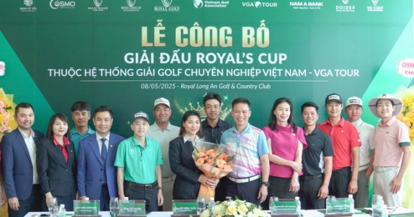 Chính thức ra mắt giải golf chuyên nghiệp Royal’s Cup 2025