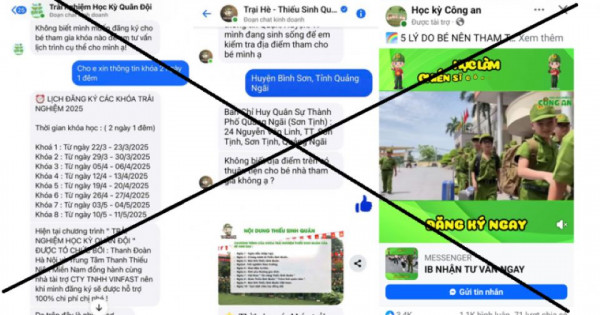 Cẩn trọng khi cho con tham gia “trại hè” trên mạng xã hội