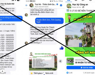 Cẩn trọng khi cho con tham gia “trại hè” trên mạng xã hội