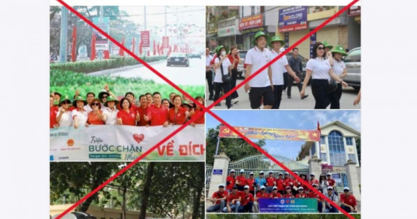 Xuất hiện fanpage mạo danh Chiến dịch “Triệu bước chân nhân ái”