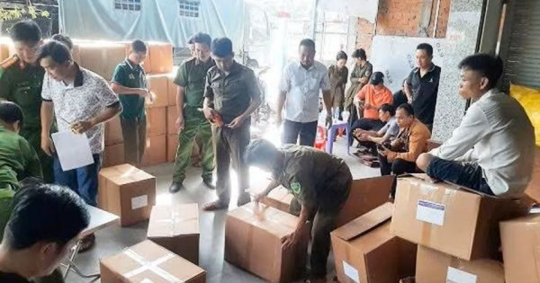 Sóc Trăng: Thu giữ gần 8 tấn sữa, thực phẩm chức năng không rõ nguồn gốc