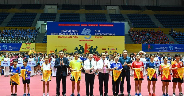 Ngày hội bóng bàn khởi tranh, Phân Bón Cà Mau tiếp tục đồng hành cùng thể thao Việt Nam