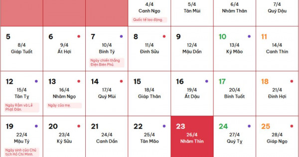 Lịch âm 23/5 chính xác nhất, lịch vạn niên ngày 23/5/2025: Việc nên và không nên làm?